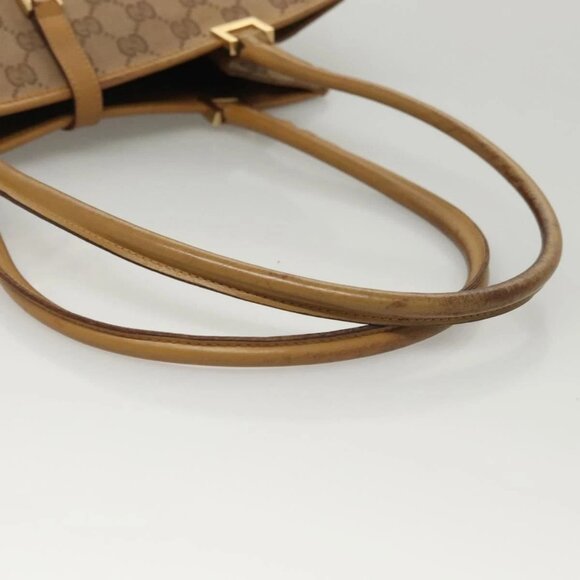 GUCCI GG Canvas Jackie Shoulder Bag Beige Gold 002 1073 3444 Auth 119187 - Picture 8 of 16